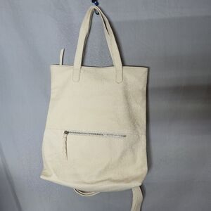 Colab Cream Backpack Purse